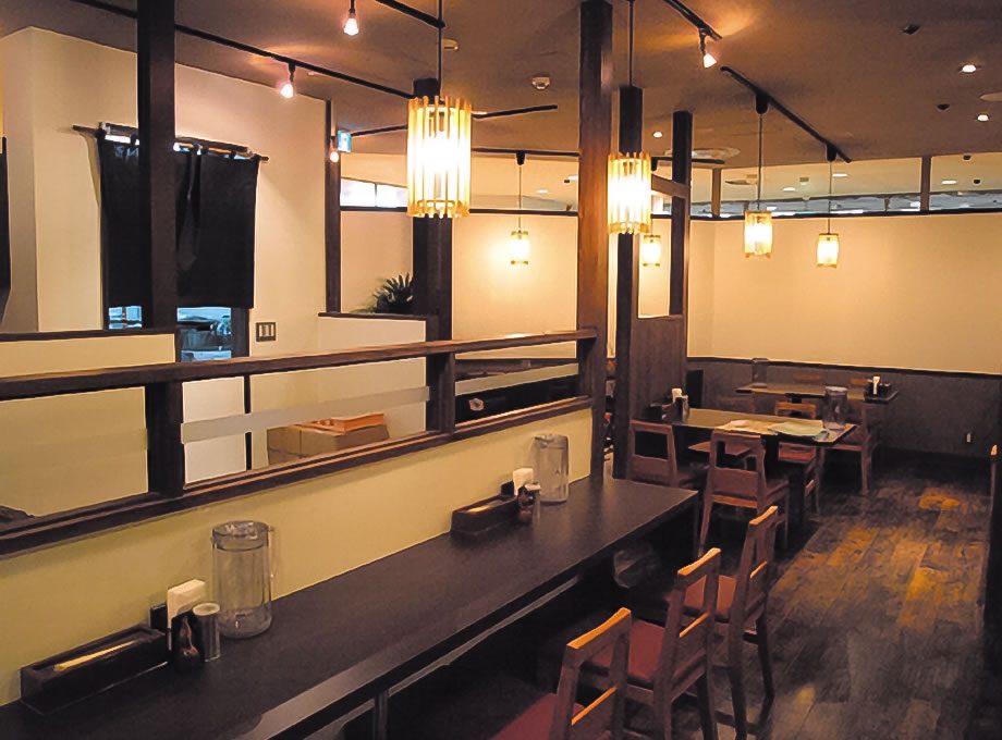 真御膳そば 葉実皮 長崎屋小樽店の内装（北海道・そば）