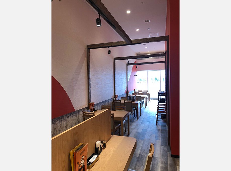 ミスターカレー イオン石狩緑苑台店の内装（北海道・カレー）