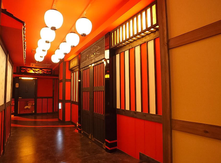 カラオケ歌屋 すすきの南4条店の施工事例写真 4。施工：タカハシアートプランニング株式会社