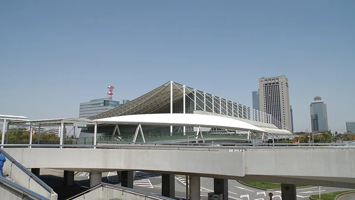 幕張新都心の街並み