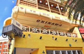 沖縄県のステーキ店の内装デザイン事例（コンセプション）