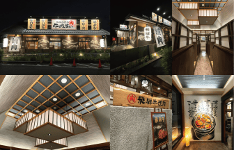 愛知県の焼肉店の内装デザイン事例（サライデザインルーム）