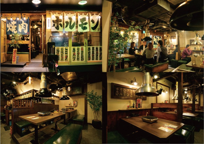 愛知県の焼肉・ホルモン店の内装デザイン事例（サライデザインルーム）