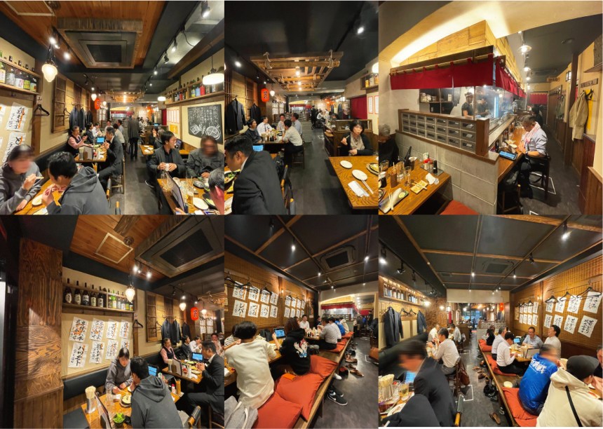 愛知県の焼き鳥店の内装デザイン事例（サライデザインルーム）