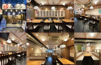 愛知県のとんかつ店の内装デザイン事例（サライデザインルーム）