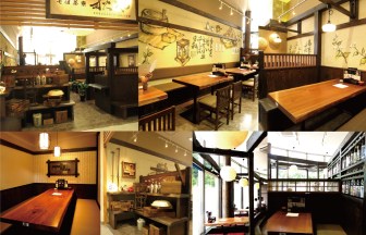 愛知県のそば店の内装デザイン事例（サライデザインルーム）