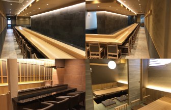 鳥取県の鮨店の内装デザイン事例（サライデザインルーム）