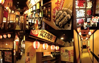 岐阜県の食堂の内装デザイン事例（サライデザインルーム）