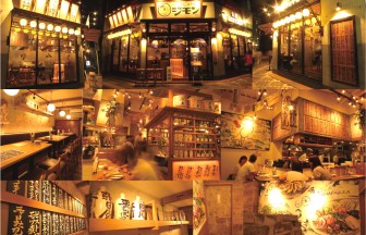 静岡県の大衆ビストロ ジモン｜商業ビル・居酒屋の内装デザイン事例（株式会社サライデザインルーム）