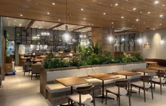 湘南平塚の【restaurant】湘南平塚ららぽーと内イタリアン飲食店新装工事｜イタリアン飲食店の内装デザイン事例（be FUND株式会社）