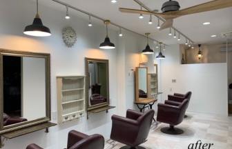 神奈川県横浜市中区港町5-18 鈴木ビル5FのDbest hair lounge｜美容室の内装デザイン事例（株式会社effort）